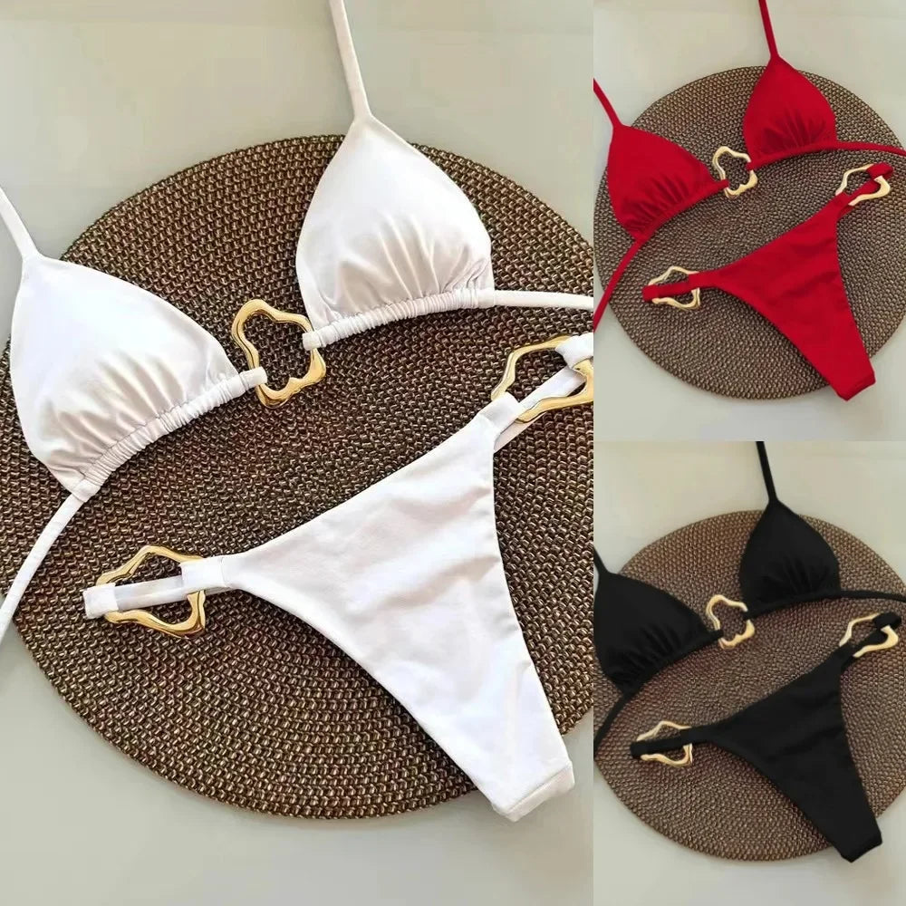 Sexy Bikini Swimsuit Women's Fashion High-End Feeling Swimwear Tangkula Brand Chinese Origin Bikini Set Hot Sale in AE
